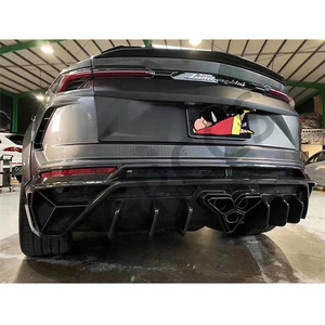 Alerón Trasero de Fibra de Carbono de Alta Calidad para Urus SUV, Alerón Central, Placa de Alerón Trasero, 2018-2021 - Product Image 4