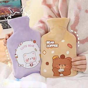 Sac de frappe d'hiver rempli d'<span class=keywords><strong>eau</strong></span> Peluche Cartoon 1000ml Caoutchouc Sac d'<span class=keywords><strong>eau</strong></span> <span class=keywords><strong>chaude</strong></span> - Product Image 1