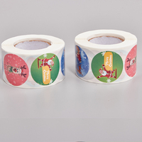Étiquettes personnalisées en papier kraft avec code-barres - Rouleau d'autocollants adhésifs découpés à la forme pour emballage et logos de vente au détail