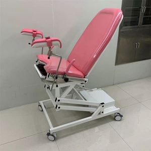 Mesa quirúrgica obstétrica multiusos para examen ginecológico móvil médico, cama plegable para tratamiento físico - Product Image 4