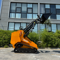 Spedizione gratuita cina Kubota Ce/epa traccia Mini 14KW 19HP Skid Steer Loader con secchio Trencher aratro rotante