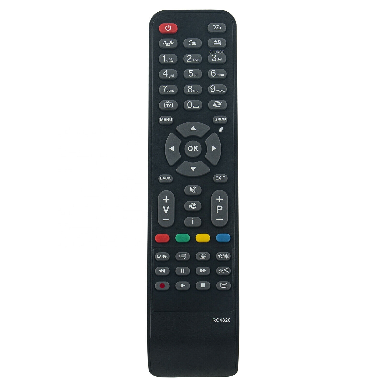 Télécommande Universelle Pour Téléviseur VESTEL Modèle RC1205 - Marque Infrashop - Neuf En Emballage