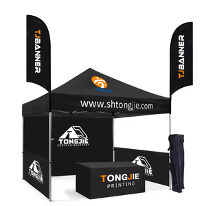 Tùy chỉnh khung nhôm triển lãm thương mại lều và nhiệm vụ nặng nề 3m x 3m 10x10 có thể gập lại ngoài trời gazebo lều với B1 chống cháy tường - Product Image 5