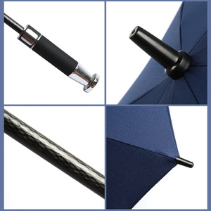 Parapluie promotionnel de luxe OEM Paradise Straight 30 pouces, grand format, résistant au vent, avec poignée en plastique, design zen asiatique, impressions de logo tout-en-un - Product Image 4