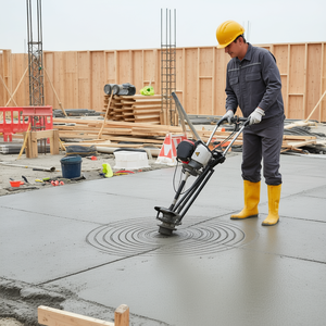 Regla Vibradora de Concreto a Gasolina de 8 Pies con Barra Recta de Aluminio y Motor de 4 Tiempos para Acabado de Cemento - Product Image 2