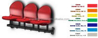 Grandstand Gradins Siège Pliant Stade Chaises Haute Qualité HDPE Plastique Personnaliser