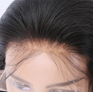 Topkwaliteit maagdelijk haar 13*6 kantfront pruiken met 100% mensenhaar - Product Image 3