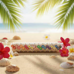 Braccialetti alla Moda con Perline e Conchiglie Plumeria, Confezione da 2400 Pezzi - Product Image 2