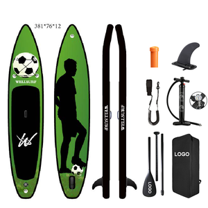 กระดานยืนพายแบบเป่าลมสองชั้นผ้า DWF รุ่น Standup Paddle Board  กระดานพายแบบเป่าลม DWF สำหรับผู้ชาย รุ่น Double W - Product Image 5