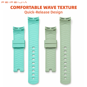 Correa de Reloj de TPU de 20 mm Compatible con Omega <span class=keywords><strong>Swatch</strong></span> Moonwatch, Correa para Moonwatch, Brazalete para Moonwatch, Correa de Reloj para Omega - Product Image 5