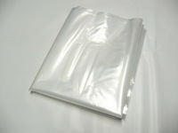 Sac d'emballage plat en polyéthylène sur mesure, grand format 18"x24", 2 mil, avec soufflet, pour solution de stockage
