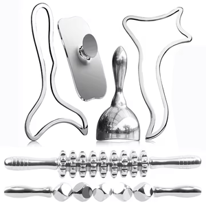 Ensemble de Maderothérapie de Qualité Supérieure pour le Corps et le Visage, Anti-Cellulite, Outils de Thérapie en Bois Métallique <span class=keywords><strong>Colombien</strong></span> - Product Image 1