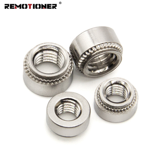 Écrous auto-serrants en acier inoxydable CLS 304, fixations à sertir avec bride dentée M3 - M10 - Product Image 4