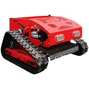 Robot tondeuse agricole intelligent sans fil autopropulsé diesel de qualité industrielle autonome pour les grandes exploitations agricoles - Product Image 4