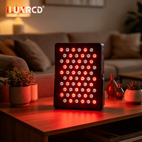 Panneau de luminothérapie rouge ILUXRED 300W pour tout le corps, avec support 360°, minuteur à impulsions, LED 660nm et 850nm, approuvé, prise AU