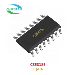 Nuevo Original de alta calidad CS5318E CS5318 5318 EQA16 Gestión de potencia-gestión de carga CHIPSTAR ICs (Componentes Electrónicos)