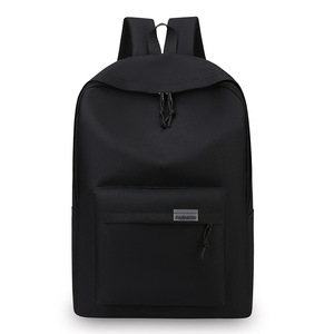 Men's <b>Backpack</b> <b>Large</b> Capacity Lightweight Travel Business Commuter Laptop Bag Solid Color Interior Slot Pocket 20L and Below - Product Image 2