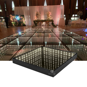 Plancher de danse LED 3D professionnel 50*50cm, éclairage de scène, lampe de sol LED pour discothèque, mariage, DJ, événement - Product Image 2
