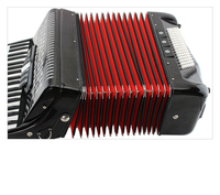 Bouton d'accordéon professionnel haut de gamme, 96 basses, 37 touches, instrument de musique