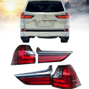 Feux arrière pour Lexus LX 570, pack de feux de luxe pour SUV avec clignotants séquentiels, 2017-2022, meilleur prix, pièce auto d'<span class=keywords><strong>occasion</strong></span> authentique, vente chaude - Product Image 1