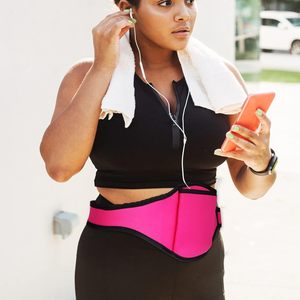 Ceinture de fitness réglable avec <span class=keywords><strong>pochette</strong></span> pour microphone, sangle anti-chute, sac banane étanche en néoprène pour professeur de fitness et orateur - Product Image 4