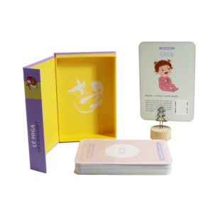 Personaggio animato personalizzato apprendimento carte da gioco fabbriche di stampa lettere e parole inglesi per i bambini di imparare - Product Image 2