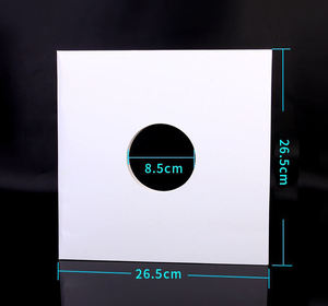 Bolsa de Papel Kraft de 120g para Almacenamiento de Discos de Vinilo LP, Impermeable, con Orificios en Ángulo Recto para Discos de 7 y 10 Pulgadas, Bolsa Protectora de Papel para Discos - Product Image 3