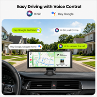 Pantalla CarPlay inteligente de 9.26'' para automóvil, pantalla táctil IPS, pantalla de navegación CarPlay, actualización fácil para cualquier automóvil antiguo.