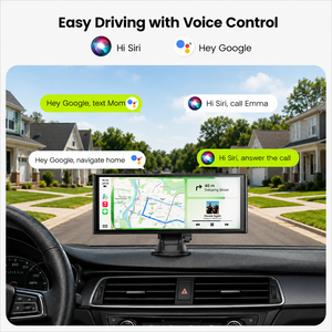 Pantalla CarPlay inteligente de 9.26'' para automóvil, pantalla táctil IPS, pantalla de navegación CarPlay, actualización fácil para cualquier automóvil antiguo. - Product Image 3