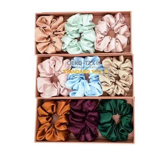 En gros : Scrunchies, Bandeaux et Accessoires pour cheveux en satin de soie - Product Image 3