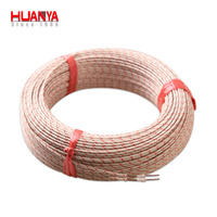 Ruban en mica 18 AWG, fibre de verre, résistance au feu, fil haute température GN800, nickel pur