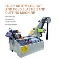 Machine de découpe de ruban élastique d'alimentation automatique avec dispositif d'alimentation auxiliaire