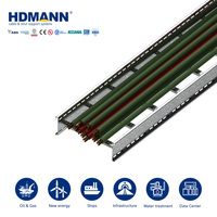 Échelle à câbles en acier galvanisé à chaud certifiée NEMA Hdmann 150 mm pour système de routage électrique souterrain des stations de métro