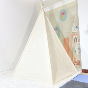 Maison de jeu indien en coton, jouet pour enfants et adultes, en dentelle, tente pour <span class=keywords><strong>tipi</strong></span>, pour mariage, célébration, <span class=keywords><strong>intérieur</strong></span> et extérieur, de luxe, 5 pierreries - Product Image 6