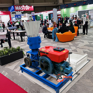 Trang trại Ngô đậu nành bữa ăn viên máy nhỏ Thức ăn viên Máy ướt và khô Thức ăn viên máy - Product Image 4