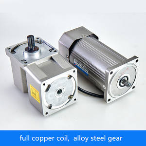 7GU 120mm 400W Ángulo recto <span class=keywords><strong>Terry</strong></span> Motor de engranaje de CA monofásico 220V/380V 60Hz Frecuencia Motor de inducción de aluminio de bajo ruido - Product Image 2