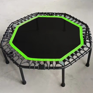 Venta caliente trampolín plegable de Interior para niños y adultos <span class=keywords><strong>con</strong></span> manillar Fitness diseño <span class=keywords><strong>Hexagonal</strong></span> para niños - Product Image 4