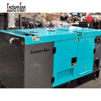 Alimenté par Perkinss 16KW 24KW nouveau Design 3 phases 380V400V alternateur sans balais 16kw refroidi à l'eau générateur diesel silencieux usine