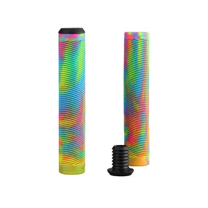 Huoli Scooter Custom Maker Trotinette Freestyle New Mix Grips Rainbow`for Stunt Scooters Bicycle Amazon