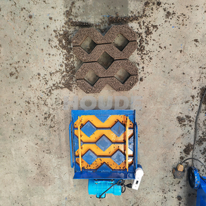 Máquina <span class=keywords><strong>Manual</strong></span> para Fabricar Ladrillos, Moldeadora de Cemento, Bloques de Hormigón Huecos, Moldeadora de Ladrillos para Construcción de Viviendas, Más Vendida - Product Image 4