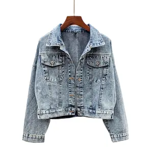 Streetwear High Quality For Lady Woman Denim Casual Jeans With Diamonds And Chain At The Back In A Big Heart Hole