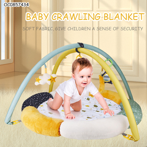 Tapis d'Éveil Épais en Coton pour <span class=keywords><strong>Nouveau</strong></span>-<span class=keywords><strong>Né</strong></span> avec Couverture et Jouet en Peluche - Product Image 3