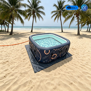 <span class=keywords><strong>Jacuzzi</strong></span> <span class=keywords><strong>gonflable</strong></span> à prix de gros avec jets de massage, portable, en technologie Drop Stitch, pour les passionnés de fitness en extérieur - Product Image 6