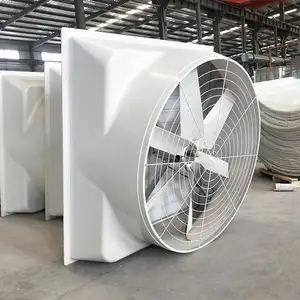 Chicken Poultry Farm Cooling High Speed Industrial Ventilation Chemical Resistant Fiberglass Exhaust Fan