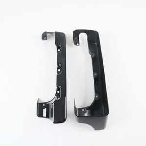 Extensions de sacoche dure noire à double coupe de 4 pouces pour <span class=keywords><strong>Harley</strong></span> Touring Models1994-2013 vente directe d'usine - Product Image 2
