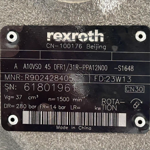 ปั๊มลูกสูบแกนหมุน R902428405  AA10VSO45DFR1/31R-PPA12N00-S1648 - Product Image 2