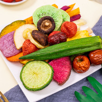 Gemengde fruit- en groentesnacks, knapperig gedroogd fruit & groenteproducten