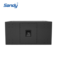 Sistema de Altavoces Line Array Dual de 8 Pulgadas para DJ con Subwoofer Pasivo de 18 Pulgadas, Sistema de Altavoces Profesional para Actuaciones en Escenarios al Aire Libre