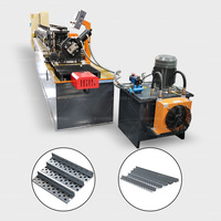 Máquina perfiladora de cantos metálicos para paneles de yeso de 1x1 y 2x2 pulgadas, máquina para fabricar cantos angulares para sistemas de tabiques de paneles de yeso y rieles de montaje