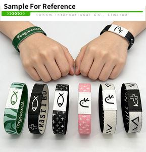 New Arrival 13.56Mhz NFC Elastic Wristband RFID Woven Elastic Fabric Bracelet for <b>Access</b> <b>Control</b> Factory Price - Product Image 6